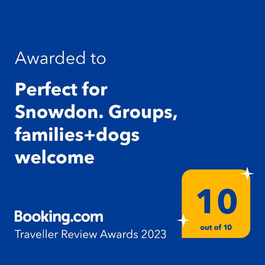 Perfect For Snowdon. Groups, Families+Dogs Welcome Llanberis Εξωτερικό φωτογραφία